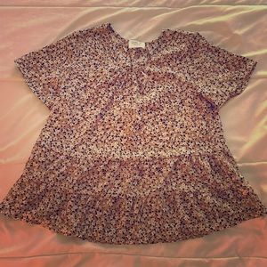 Floral Print Top
